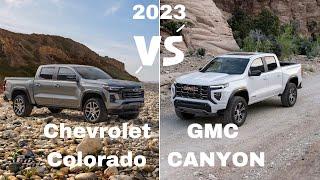 Chevrolet Colorado Z71 2023 ¿Mejor y más barata que la GMC Canyon 2023?