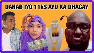 GABAR BESHA SACAD AH OO DAHAB IYO 11k$ LAGA DHACAY OOHIN AFKA FURTAY