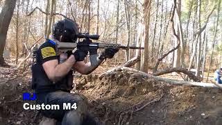 Frontier Fortress Airsoft Action 2018 - M4 CTF Sniper