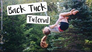 How to do a Standing Back Tuck