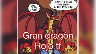 Gran dragón rojo TF cómic  By BlackRat 🀄️