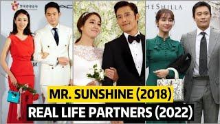 Kdrama MR SUNSHINE 2018 Cast Real Life Partners & Cast Real Ages 2022 Lee Byung-hun & Kim Tae-ri