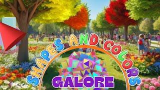 Shapes and Colors Galore  Fun Kids Song and Animated Video