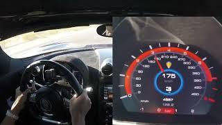 Koenigsegg Agera R - speed test