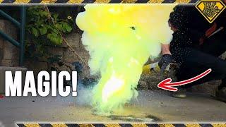 Experimental GREEN Flash Powder How To Make Flash Powder With Only 2 Ingredients Zinc Sulfide?