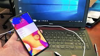 LG V40 How to Transfer Files PhotosVideosMusic to Computer or Laptop