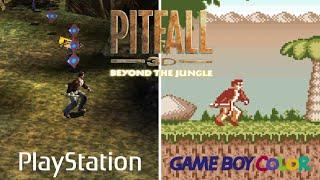 Pitfall 3D Beyond the Jungle 1998 PS1 vs GBC Version Comparison