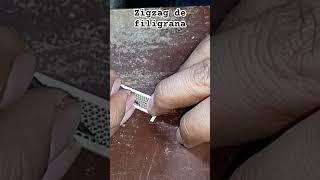 Zig zag de filigrana #emprendimiento #joyasdeplata #arte #joyeriaartesanal #tutorial #joyeria