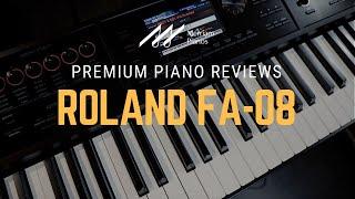 Roland FA-08 Music Workstation Review & Demo