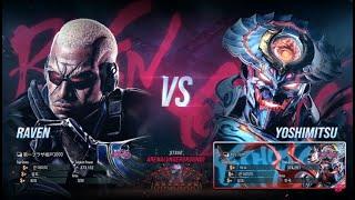 Raven VS eyemusician yoshimitsu - Tekken 8 Rank Match