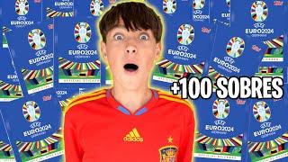 ABRIENDO +100 SOBRES CROMOS EUROCOPA 2024