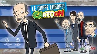 AUTOGOL CARTOON - Le coppe europee