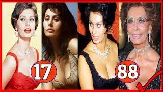 Sophia Loren Transformation  From 04 To 88 Years OLD