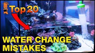 Water Change Mistakes to AVOID for an Awesome Reef Tank. No Really Dont Do This