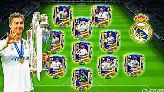 Real Madrid 2018 UCL Winning Squad Builder Real Madrid Squad - FC Mobile