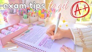 Exam day routine + last minute study tips to get those As 
