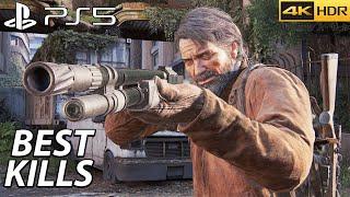 The Last of Us Part 1 PS5 - Best Kills 4  Grounded   4k 60FPS