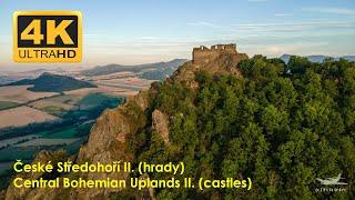 Central Bohemian Upland II. - castles  4K  drone video