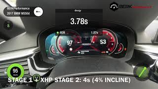 480HP & 900NM BMW M550d G30 Stock vs Tuned Acceleration  0-100 & 0-200  Stage 1  BERKPerformance