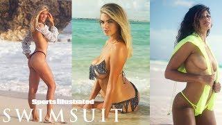 Kate Upton Danielle and Genie Bouchard Reveal All  UNCOVERED  Sports Illustrated Swimsuit