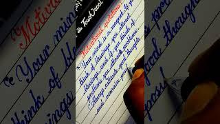 super cursive handwriting #handwriting #writting #cursive #art