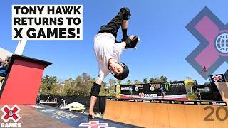 TONY HAWK RETURNS TO X GAMES  X Games 2021