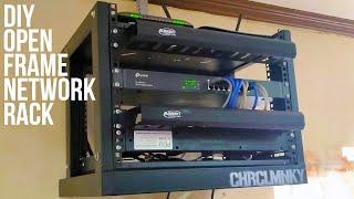 Home Network Upgrade - DIY Open Frame Rack