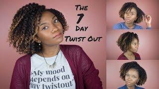 The 7 Day Twist Out  How to maintain a twist out for 7 days