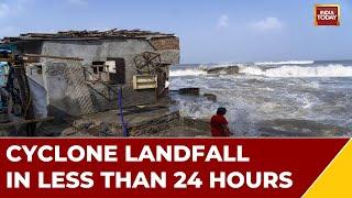 Cyclone Biparjoy Update Mumbai Coast Witnesses High Tide  Rough Sea Conditions Ahead Of Landfall