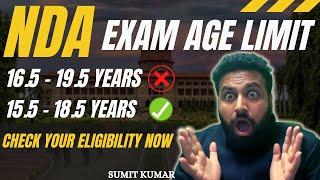 NDA Exam Age Limit का झोल Check Your Eligibility NDA 2 2022 Eligibility Criteria Learn With Sumit