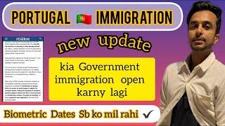 Portugal immigration Update and rules  Portugal immigration open or Close