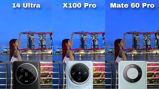 Xiaomi 14 Ultra Vs Huawei Mate 60 Pro Vs Vivo X100 Pro Camera Comparison