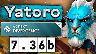 Яторо тащит в соло на Фантом Лансере - Yatoro Phantom Lancer 7.36 DOTA 2