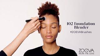 #ZOEVABrushes  102 Foundation Blender