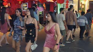 The Office at Walking Street Pattaya on a Saturday night  Super busy