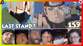 Kakashi vs PainNaruto Shippuden Episode 159 REACTION MASHUP