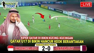  TIMNAS INDONESIA U17 BANTAI QATAR U17 DALAM UJI COBA TC DI QATAR  JELANG QUALIFIKASI AFC U17 2025