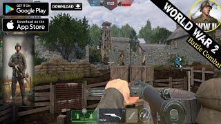 World War 2 battle combat  Gameplay + Download Links Android & ios