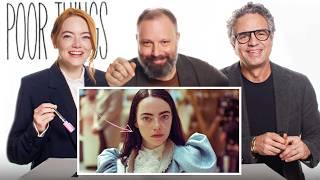 Emma Stone Mark Ruffalo & Director Yorgos Lanthimos Break Down Poor Things Scenes  Vanity Fair