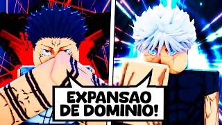 INSANIDADE RECRIAMOS A BATALHA FINAL DE GOJO E SUKUNA NO HEAVEN STAND REWORK... ESCALA REAL