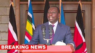 BREAKING LIVE PRESIDENT RUTO URGENT ADDRESS TO THE NATION AFTER GACHAGUA ORDERED TO RESIGN