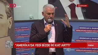 Binali Yıldırım Enflasyon ABDde 7 kat bizde 2 kat arttı