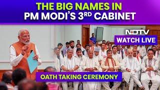 Narendra Modi Oath Ceremony Live  Modis Cabinet 2024 Oath Live  Modi 3.0
