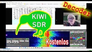 Kiwi SDR ► Kurzwelle online und kostenlos ► Wetterfax RTTY NAVTEX Amateurfunk ► Decoder