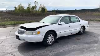 Virtual Test Drive  2001 LINCOLN CONTINENTAL 1LNHM97V11Y619699 Twin Cities Auctions