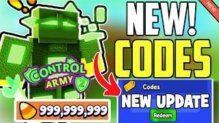 ️HALLOWEENCONTROL ARMY 2023 NEW CODES  NEW CODES IN CONTROL ARMY 2 