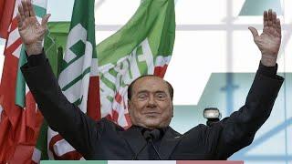 Италия прощание с Сильвио Берлускони