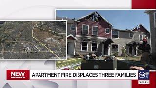 Three families displaced pets missing after apartment building fire in Sunset