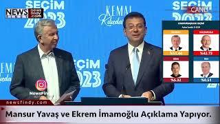 İmamoğlu ve Yavaş Son Dakika Açıklaması