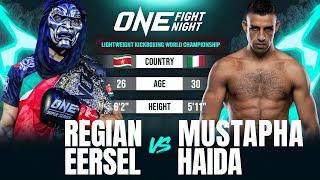 Regian Eersel vs. Mustapha Haida  Kickboxing Full Fight